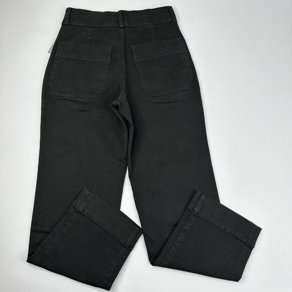 Everlane Women’s NWT Black The Straight-Leg 2 Denim Minimalist Pant 0/W26/L26 - Picture 4 of 13
